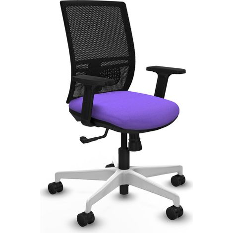 Silla de oficina piqueras y crespo Yunquera negro lila espuma (1/2)