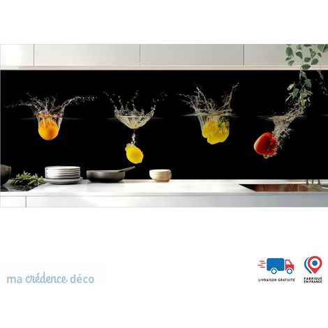 Crédence : Bains de fruits - Alu composite - 120 - 60 (1/3)