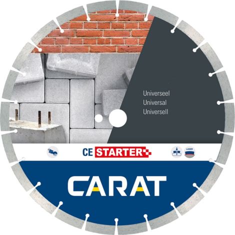 Carat Diamanttrennscheibe UNIVERSAL CE STARTER 300 x 20 mm CES3002000