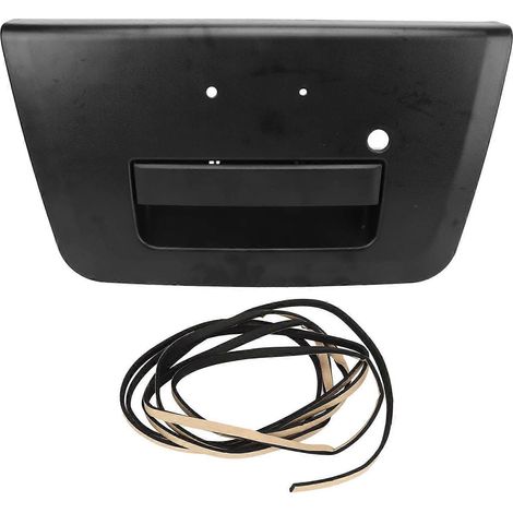 Poignée de hayon arrière 90606 EA810 noire, prise confortable et flexible, pièce de rechange pour Nissan Frontier 2005-2014. (1/5)