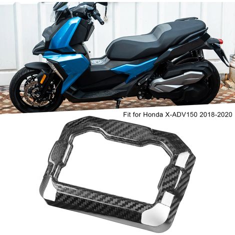Honda X-ADV150 Motorradmodifikation: Carbonfaserrahmen und Armaturenbrettschutzabdeckung (glänzende Oberfläche) (1/5)