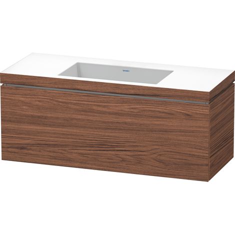 Duravit L-Cube conjunto encastrado suspendido, 1 extraíble, sin