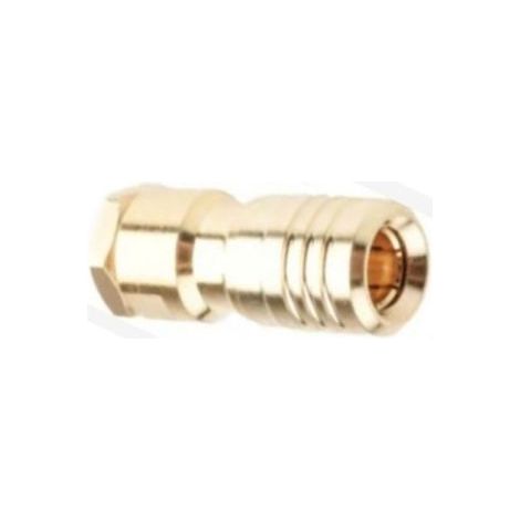 Connecteur coaxial RS PRO Femelle Droit, raccordement Cage à ressort 50O Montage sur câble ( Prix pour 1 )