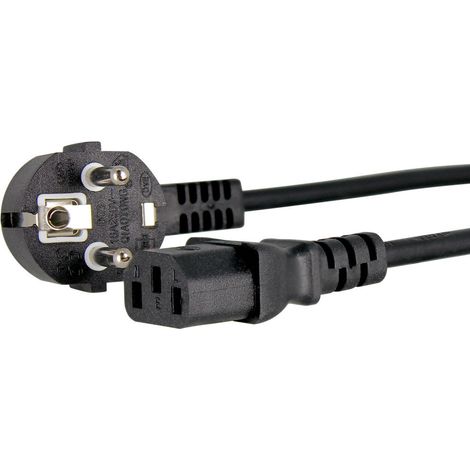 Cordon électrique d'alimentation secteur avec terre (3 pôles) 1,50 mètre - FUJIONKYO - 423096 (1/5)