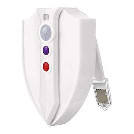 Stérilisateur UV Capteur de lumière de nuit de lumière de toilette, support de cuvette de WC Capteur de mouvement 8 changements de couleur pour les parents, les enfants (1/5)