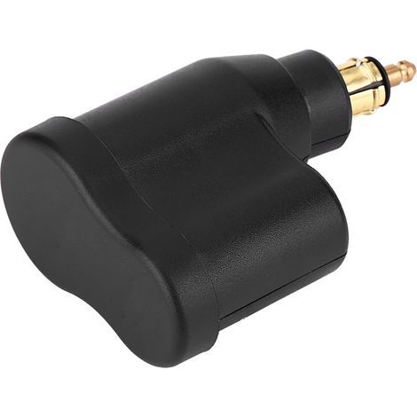 12-24V 3.3A Moto Double USB Chargeur Adaptateur secteur Allume-cigare pour BMW Hella DIN Plug (1/5)
