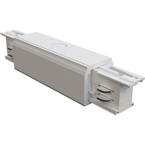 Connettore Per Binario Plastica 16,6Cm Bianco (1/2)
