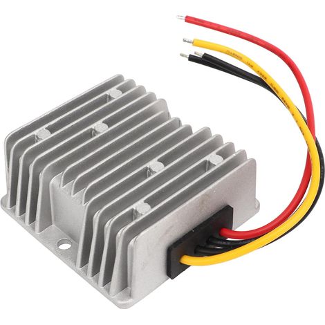 Convertisseur régulateur de tension CC 36 V vers 12 V 120 W, boîtier en aluminium étanche IP68, transformateur abaisseur pour voiturette de golf et chariot élévateur (1/5)