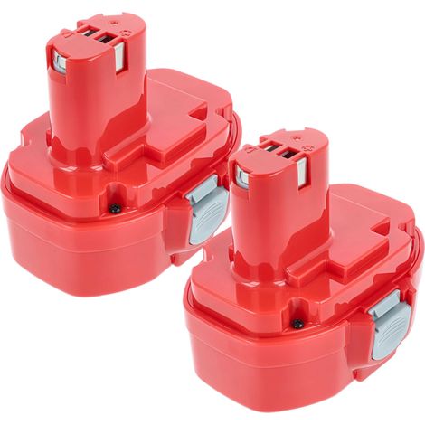 vhbw 2x Akku kompatibel mit Makita SC190DWDE  UB181DZ, UB181D Werkzeug (2000 mAh, NiMH, 18 V) (1/5)