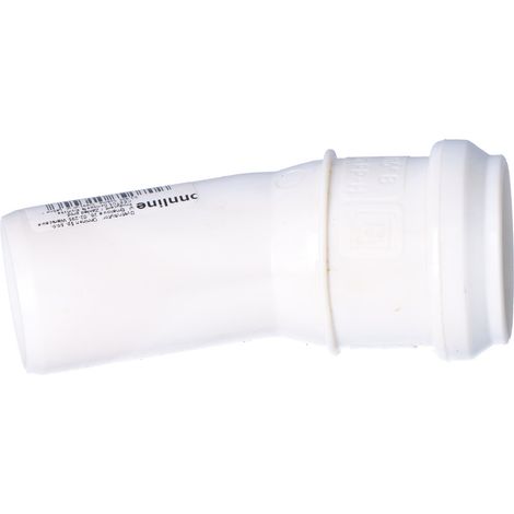 Codo sanitario PP-HT 32/15, para desagüe interno, blanco, Onnl (1/5)