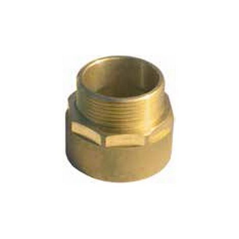 RIDUZIONE IN OTTONE FISSA F UNI 811 - M GAS ISO 228- 1 1/2 M    DN 45F- MANFR- pezzi 1