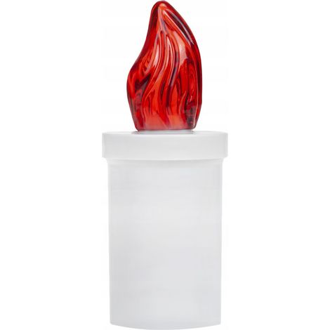 Inserto LED para velas Cortina Living Flame de 11 cm, 1 unidad.
