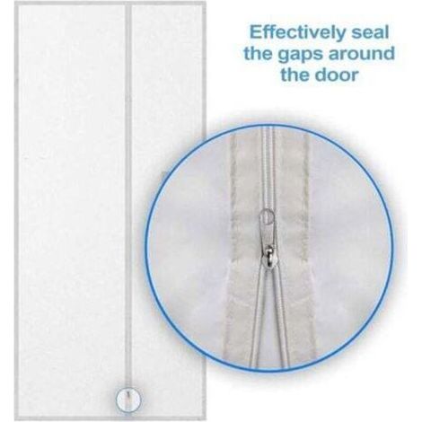 Tragbares Klimaanlagen-Fensterset, wasserdichte Dichtung für tragbare Klimaanlagen-Fenster – verstellbare Schlauchhalterung für Schiebetüren, Bodenpaneele, Zuhause, Schlafzimmer, Zimmer (1/5)