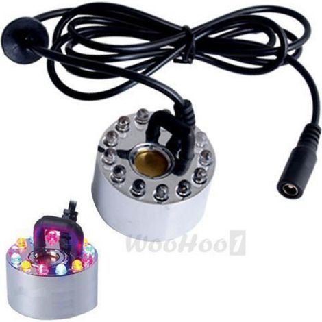 CroLED Brumisateur Diffuseur Fogger Brume Ultra-Sonique 12 LED (1/3)