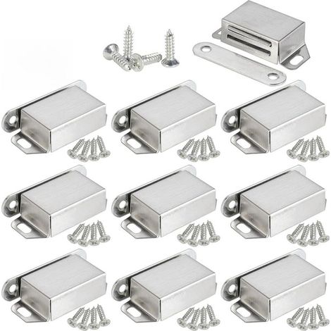 Loquet magnétique de porte en acier inoxydable, pour placards (1/5)