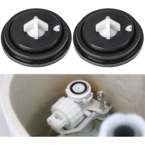 Membrane Chasse D Eau - Pour Robinet Flotteur - Réparation WC Intérieur - Lot De 3 (1/4)