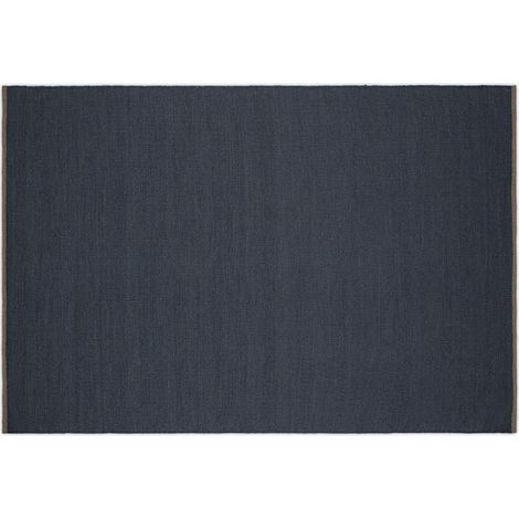 Tapis en coton et laine bleu Jaipur 240 x 170 cm (1/5)