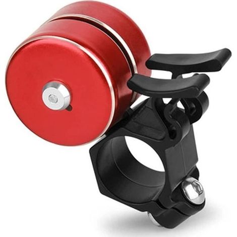 Sonnette de vélo - Cloche de bicyclette Klaxon de sonnerie - Rouge - Enfant (1/4)