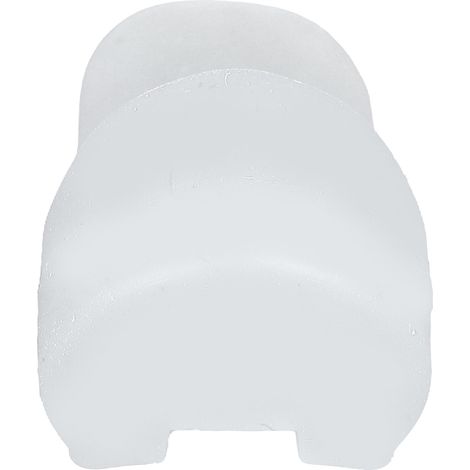 Coussinet en silicone pour clarinette et hautbois, protection confortable pour le pouce, accessoire blanc pour instruments à vent. (1/5)