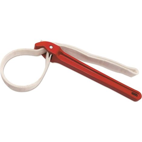 Riemenschlüssel, verstellbarer 880-mm-Ölfilterschlüssel aus Nylon für Ölfilter, Duschköpfe und Klebeverschraubungen für Rohre bis Ø 200 mm