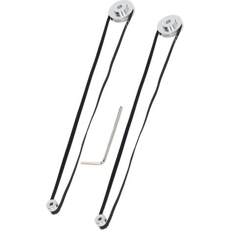 2 Sätze Synchronräder 20T 60T GT2 Zahnriemenscheiben für 3D-Drucker und CNC-Drehmaschinen, 8 mm 5 mm Innenbohrung (1/5)