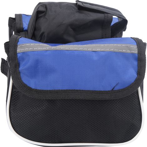 Sacoche de guidon pour téléphone, étui de protection vélo tout-terrain, accessoire cyclisme pratique. (1/5)