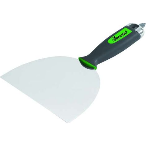 FREUND Schraubgriffspachtel 150, Softgriff mit Alukopf, rostfrei mit Kreuzbit, 95032000