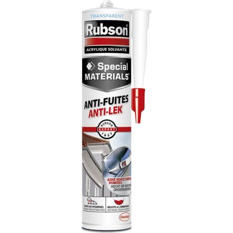 RUBSON sellador de techo transparente antifugas 280ml Rubson