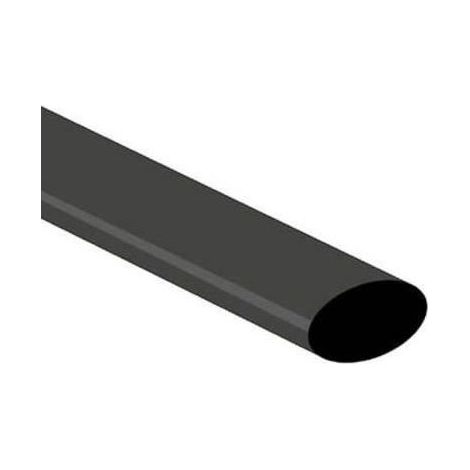 Gaine thermoretractable 2:1 12.7mm noir 1m st127bk
