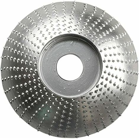 Holzschleifscheibe, Rotationsscheibe, Winkelschleifer für Zimmermann, Holz, Wolframkarbid-Schleifscheibe, Formscheibe für die Holzbearbeitung, Polieren, Schnitzen (1/4)