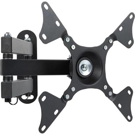 Wandhalterung für Fernseher Wandhalterung für Bildschirm, dreh- und neigbar, universell für Monitore und Flach-/Curved-Fernseher von 14-32 Zoll bis 20 kg (1/5)