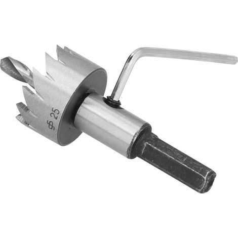 Scie cloche en acier rapide, outil de perçage tranchant à faible résistance, adapté aux plaques de fer et d'aluminium.