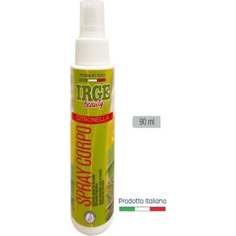 Spray per Corpo anti Zanzare Insetti da Campeggio Camper mare Citronella (1/5)