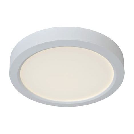 Plafoniera LED Lucide Tendo 18W 3000K bianca 22cm (1/5)