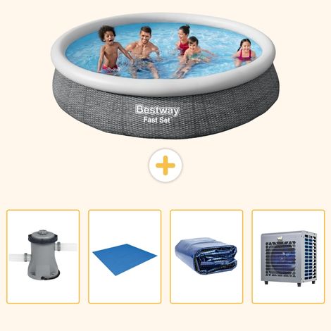 Bestway Bestway Fast Set Ronde - 366x76 cm - 5-pièces S278 (1/5)