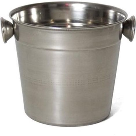 Élégant seau en acier inoxydable de 10 cm - Parfait pour conserver le vin pendant le dîner.-AquaForge (1/2)