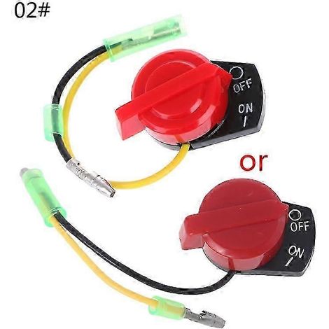 Interrupteur marche/arrêt d'urgence du moteur pour Honda GX110 GX120 GX160 GX200 GX240 (1/5)