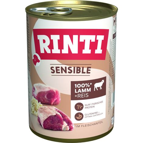 Rinti Sensible Hundenassfutter Adult 400 g Huhn & Reis