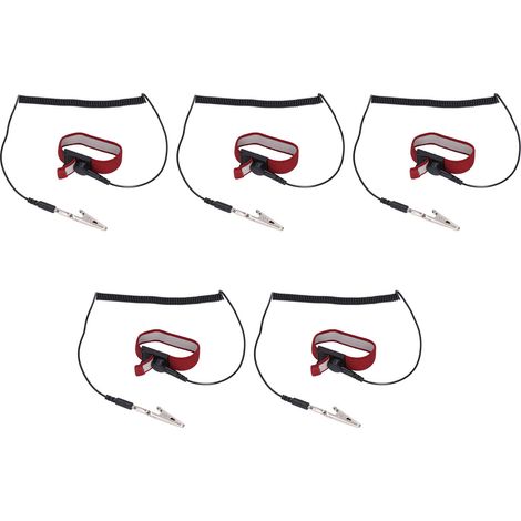 ZDETGU 5-teiliges ESD-Armband-Werkzeugset zur Wartung