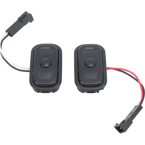 Interruttore per radio al volante, 2 pezzi, sinistro e destro, compatibile con Grand Cherokee Liberty, codice 56046098AB e 56046098AA.