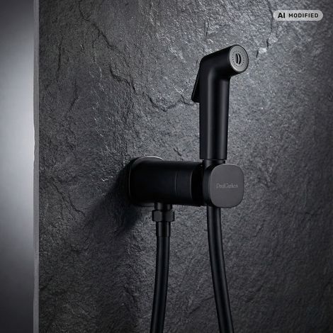 Douche encastrée PaulGurkes en noir mat (1/4)