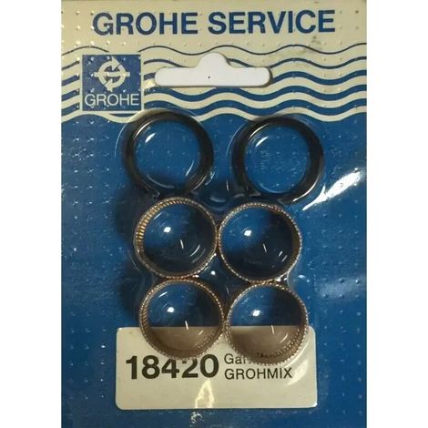 Garnitures GROHMIX 18420 – Joints toriques pour étanchéité optimale – Durabilité accrue pour installations sanitaires