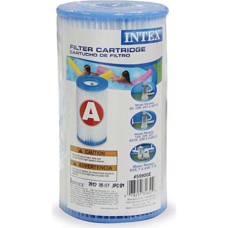 convient aux cartouches filtrantes Intex de type A (dédiées) (1/4)