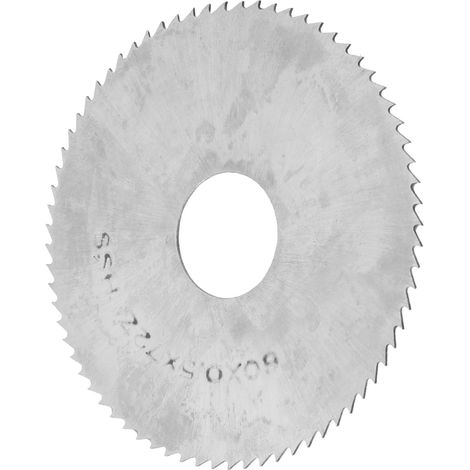 Kreistrennscheibe aus Schnellarbeitsstahl (HSS) für industrielle Anwendungen, 60 x 0,5 x 16 x 72 W6542 (1/5)