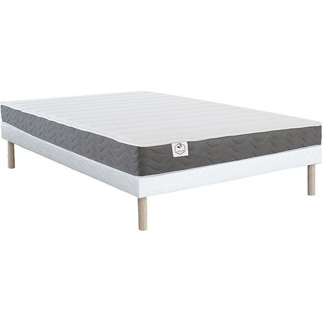 Set rete + materasso schiuma HD + Memory foam + tessuto 3D traspirante 160 x 200 cm - HEAVEN di DREAMEA