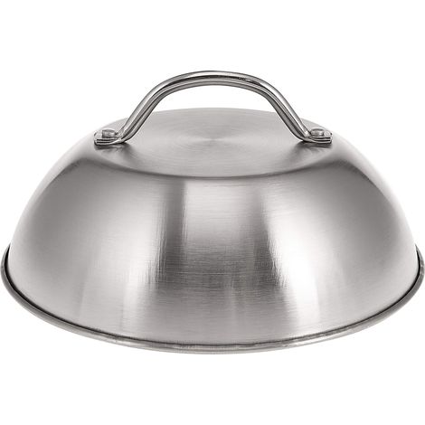 Sollbry Campana para hamburguesas, 22,5 cm, acero inoxidable (1/4)