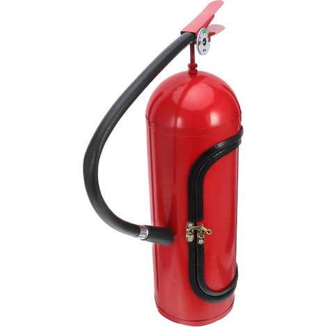 Mini-Bar Extincteur en Métal Bouteille Casier à Vin Décoratif et Compact Rangement Bouteilles pour Bar Cuisine Coffret Présent Original pour Amateur de Whisky (1/5)