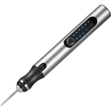 Mini stylo de gravure USB Machine de meulage et de polissage électrique pour verre bois métal pierre plastique ongles et bijoux (1/5)
