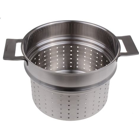 Bosch - colador de metal para pasta pro induction 24 cm - 17006017 -