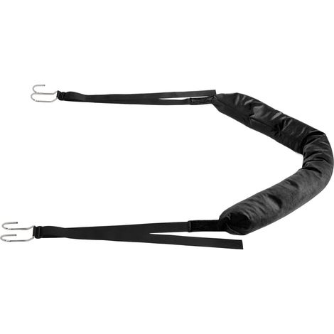 Dispositif de soutien lombaire, ceinture de traction lombaire, suspension à barre unique pour l'étirement et la correction des hernies discales, noir. (1/5)